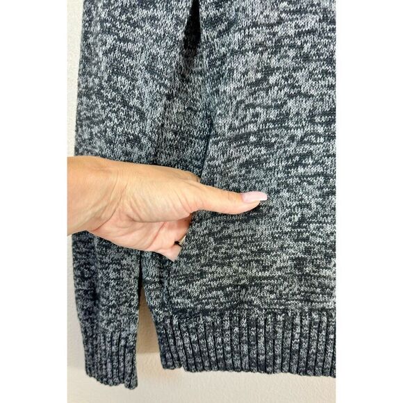 Armani Exchange Alpaca Wool Blend High Collar Quarter Zip Men's Sweater Small - Picture 3 of 12